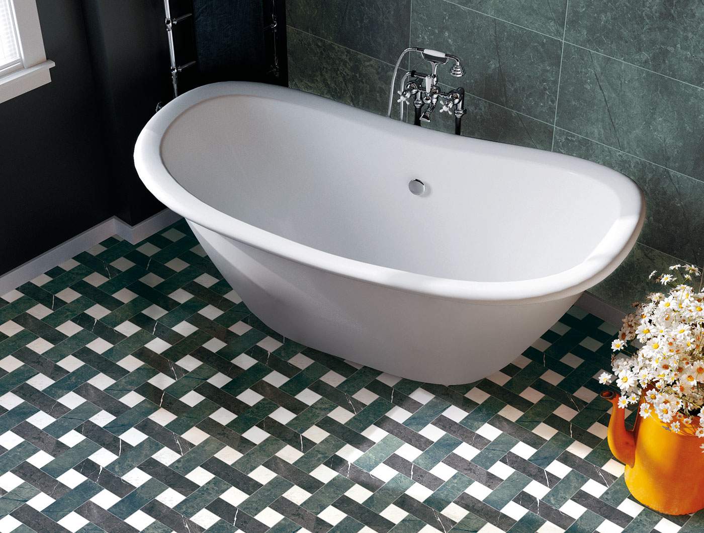 Effet marbre ciment Paris